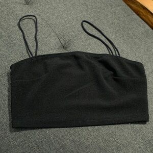 SHEIN Black Crop Top